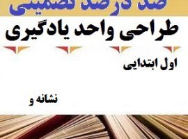طراحی واحد یادگیری فارسی اول ابتدایی نشانه و ❶ ۴۰۳-۱۴۰۲