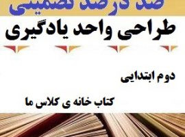 طراحی واحد یادگیری فارسی دوم ابتدایی درس کتابخانه ی کلاس ما ❶ ۴۰۳-۱۴۰۲